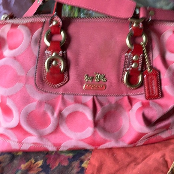 Coach VintageMadison Op Art Sabrina Satchel - Picture 10 of 10